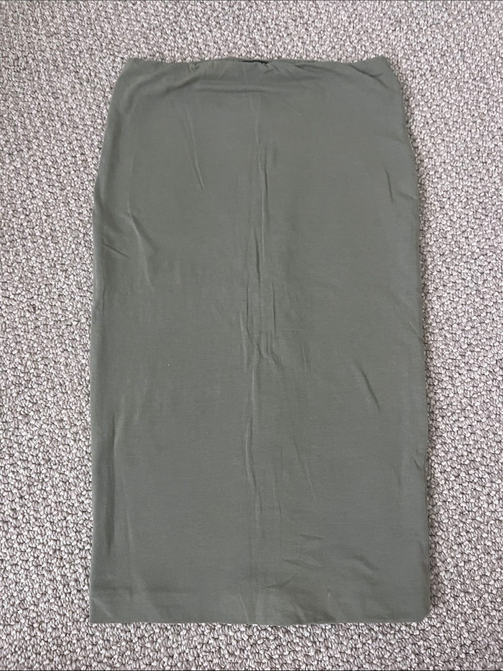 Cotton On Olive Green Pencil Midi Skirt